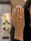 Platinum Lab Grown Diamond Solitaire Ring (2.38ct)