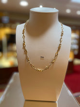 Load image into Gallery viewer, 9ct gold infinity open work link chain
