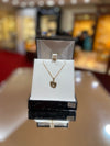 9ct gold baby feet pendant with chain