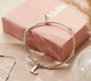 Initial Bracelet
 925 sterling silver SBMNFR4042