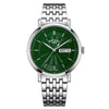 Rotary Cambridge Green Dial Stainless Steel Men's Watch | GB05420-24