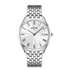 Rotary Ultra Slim Silver Dial Stainless Steel Men's Watch | GB08010-01