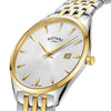 Rotary Ultra Slim Two-Tone Men's Watch | GB08011-02