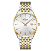 Rotary Ultra Slim Two-Tone Men's Watch | GB08011-02