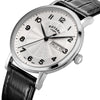 Rotary Windsor Men’s Day-Date Black Leather Watch | GS05420/22
