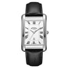 Rotary Cambridge Men’s Rectangular Black Leather Watch | GS05750/01