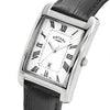 Rotary Cambridge Men’s Rectangular Black Leather Watch | GS05750/01
