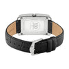 Rotary Cambridge Men’s Rectangular Black Leather Watch | GS05750/01