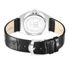 Rotary Ultra Slim Men’s Silver Dial Black Leather Watch | GS08010/01
