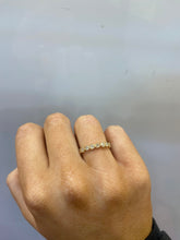 Load image into Gallery viewer, 18 ct yellow gold band eternity band
