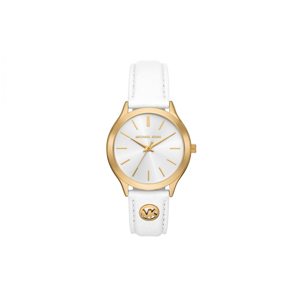 Michael Kors Leather Slim Runway Women’s Watch MK7466