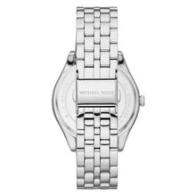 Load image into Gallery viewer, Michael Kors Harlow 38mm Silver Crystal Dial &amp; Bezel Bracelet Watch MK4708
