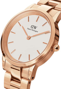 Daniel Wellington Iconic Link Rose Gold 32mm Ladies Watch DW00100211