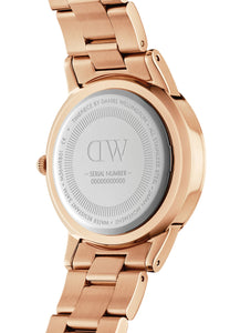 Daniel Wellington Iconic Link Rose Gold 32mm Ladies Watch DW00100211