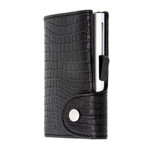 C-Secure – Classic Leather – Crocco Black