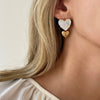 24 Kae Mother of pearl earring - 42490Y