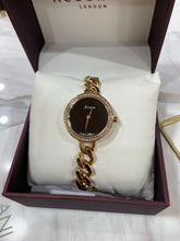 Load image into Gallery viewer, Round black dial Accurist ladies watch
