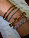 Burren 18K Gold Plated Bangle