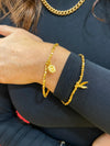 Chlobo gold sun bracelet