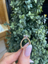 18ct Two-Tone Oval Diamond Ring (2.04ct)