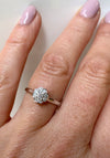 Diamond cluster ring
