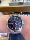 Festina Men's Stainless Steel Chronograph Watch – Textured Deep Blue Dial