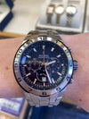 Festina Men's Chrono Bike Stainless Steel Watch – Deep Blue Dial