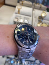 Festina Men's Chrono Bike Stainless Steel Watch – Deep Blue Dial