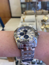 Festina Men's Stainless Steel Quartz Watch – Crisp White &  Blue Dial