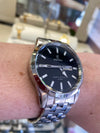 Festina Men's Stainless Steel Quartz Day-Date Watch – Classic Black Dial