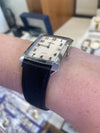 Festina Men's Rectangular Quartz Watch with Black Leather Strap