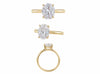 Lab grown diamond solitaire