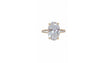 Lab grown solitaire diamond ring