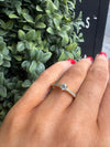 Radiant 18ct Yellow Gold Graduated Diamond Ring