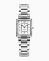 Jacques du Manoir Emily II (22mm) White Dial Rectangular Watch | JWL05501