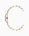 Jacques du Manoir Emily II (22mm) Gold-Tone & White Dial Rectangular Watch | JWL05502