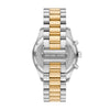Michael Kors Lexington Men's (44mm) Two-Tone &amp; Black Chronograph Watch | MK9207