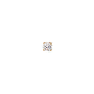 9ct Gold Round Cz Piercing