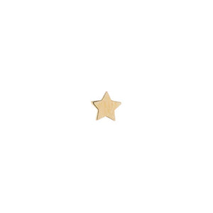 9ct Gold Star Piercing