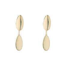 Load image into Gallery viewer, 9ct Gold Oval Drop Earrings
