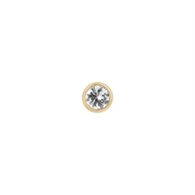 Load image into Gallery viewer, 9ct Gold Cz Round Piercing
