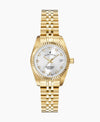 Jacques du Manoir Inspiration Elegance (26mm) Gold-Tone &amp; Silver Dial Watch | NRO.12