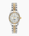 Jacques du Manoir Inspiration Elegance (26mm) Two-Tone Crystal Bezel Watch | NROP.08