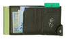 C-Secure – Classic Leather Coin Holder – Olive Green