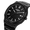 Rotary Regent Men’s All-Black Integrated Bracelet Watch | RGB10020/04