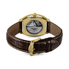 Rotary 1895 Men’s Tonneau Automatic Leather Watch | RGS10060/01