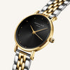 Rosefield The Studio Small Two-Tone Black & Gold Watch | SEBDSG-SE04