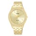 LORUS QUARTZ LADIES GOLD PLATED CHAMPAGNE DIAL BRACELET WATCH