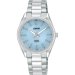 RY511AX9 LORUS SOLAR LADIES STAINLESS STEEL BLUE DIAL BRACELET WATCH