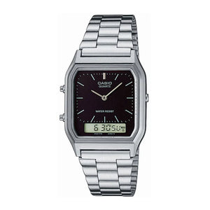 Casio Stainless Steel Duo Display Gents Watch AQ-230A-1DMOYES